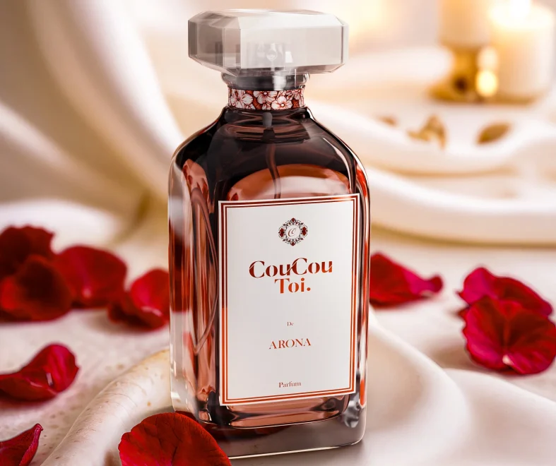 Product packaging featuring 