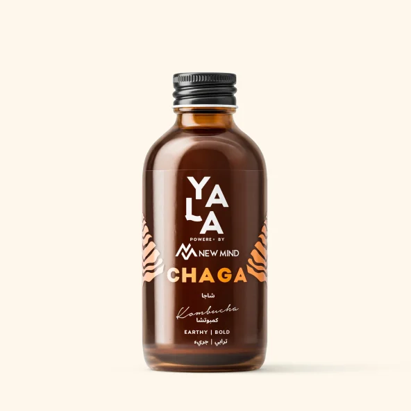 Product packaging or promotional graphic featuring 