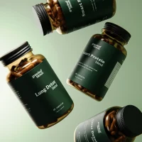 Product packaging collage for 