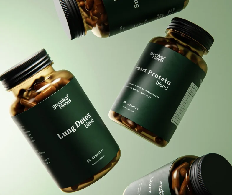Product packaging collage for 