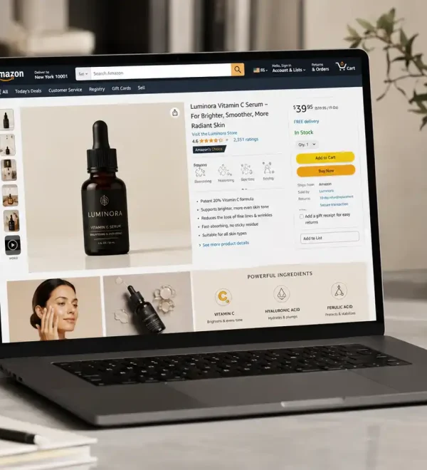 Amazon product listing for 